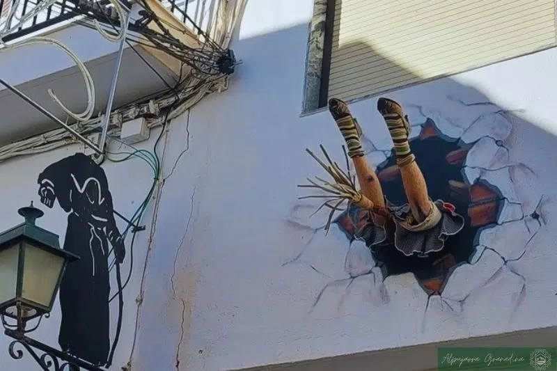 Bruja estrellada en soportujar