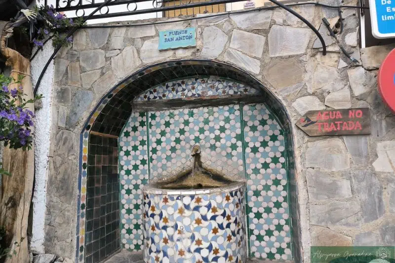 fuente de San Antón soportujar